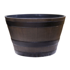 Round Barrel Planter