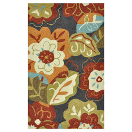 Shag Taupe Area Rug
