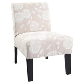 Marlow Gabrielle Slipper Chair in Pearl