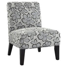 Enzo Sunflower Arm Chair in Charcoal