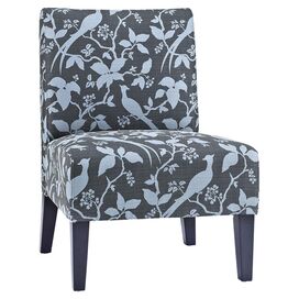 Marlow Gabrielle Slipper Chair in Moss