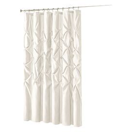 Lola Shower Curtain in Blue & Brown