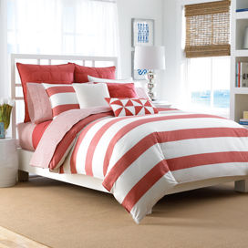 3 Piece Duvet Cover Set in Dark Blue