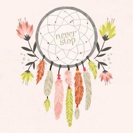 'Never Stop Dreaming' by Small Talk Studio Painting Print on W...