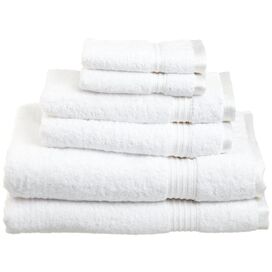 Superior 900GSM Egyptian Cotton 6 Piece Towel Set in Forest Green