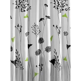Trinity Shower Curtain in in Brown & Blue