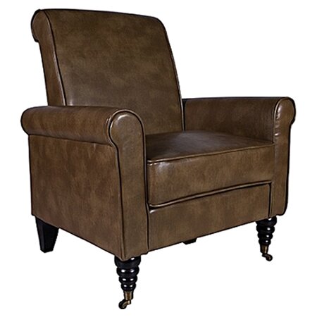 Harlow Arm Chair in Milk Chocolate