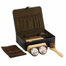 Wolf DesignsAviator Men\'s Shoe Shine Kit-image