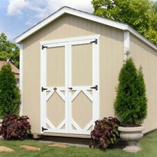 Premier Series Sequoia Wood Storage Shed