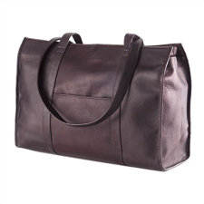 Clava LeatherVachetta Shoe Tote in Caf-image