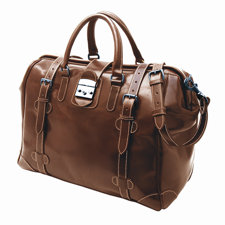 Mulholland BrothersWeekend Bags Leather Safari Travel Duffel-image