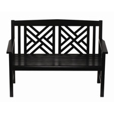 Black Outdoor Benches | Wayfair