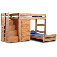 Kids Bunk Beds With Stairs | Wayfair