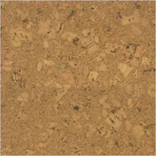 SAMPLE - Floor Tiles Solid Cork in Rusty image
