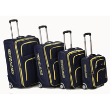 Rockland Polo Equipment4 Piece Upright Luggage Set image