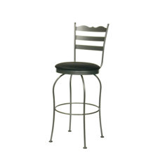 Latte Swivel Bar Stool with Cushion image