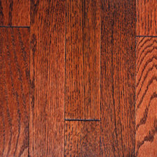 Muirfield 3 Solid Oak Flooring in Merlot image