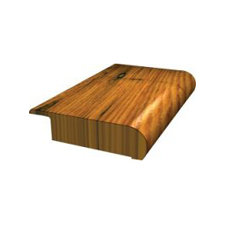 Maple Stair Nose in Walnut Hand Scraped image