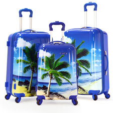 OlympiaPalm Beach 3 Piece Spinner Luggage Set image