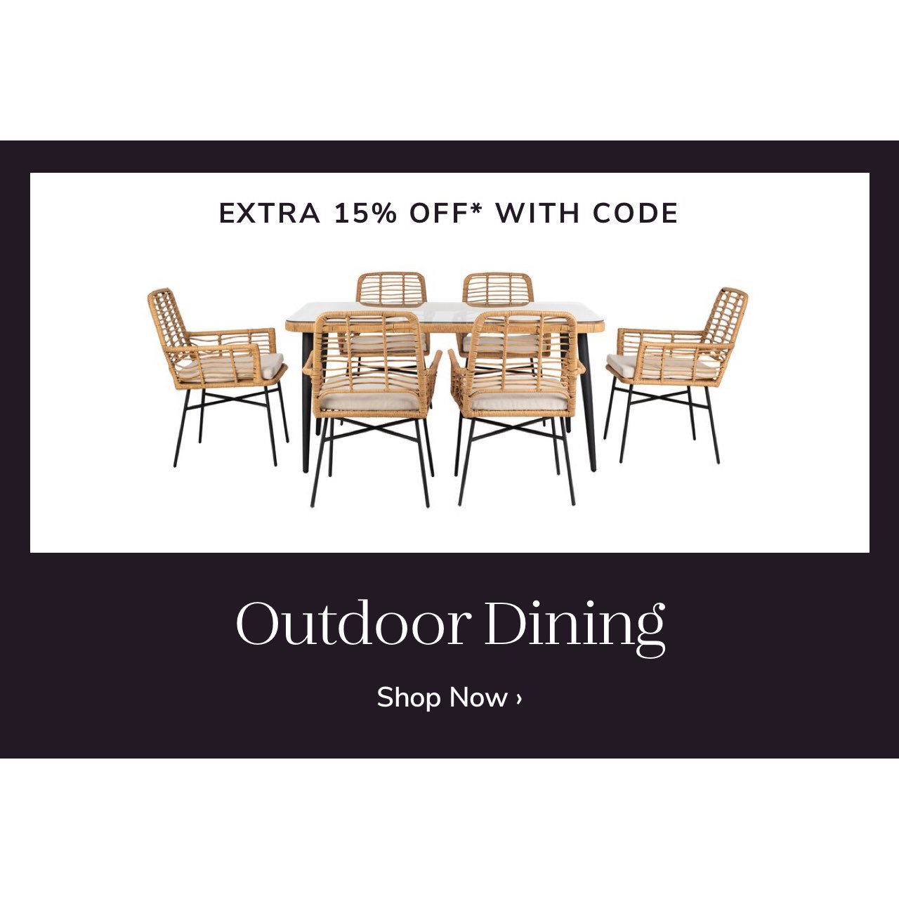Outdoor Dining Sale