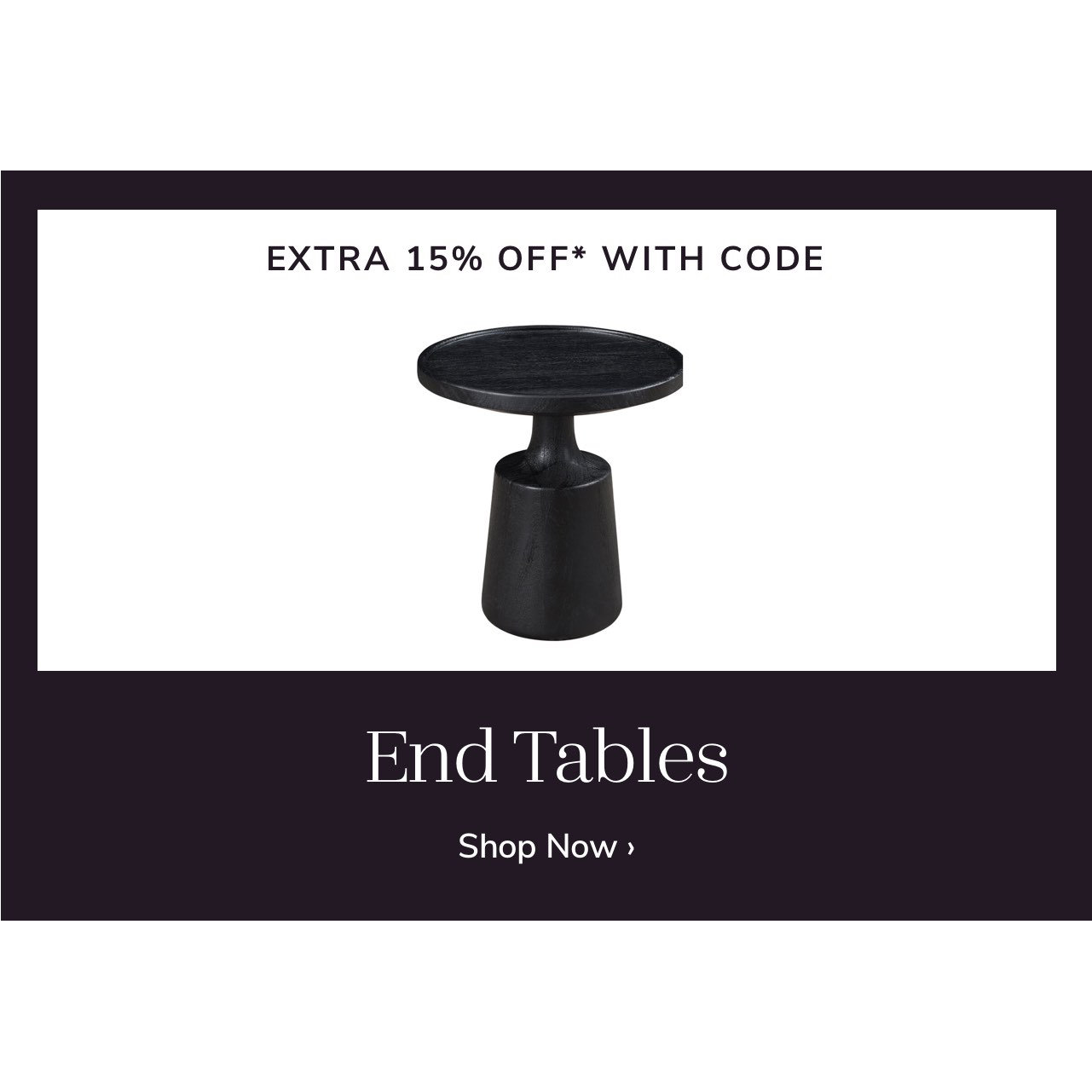 End Table Sale