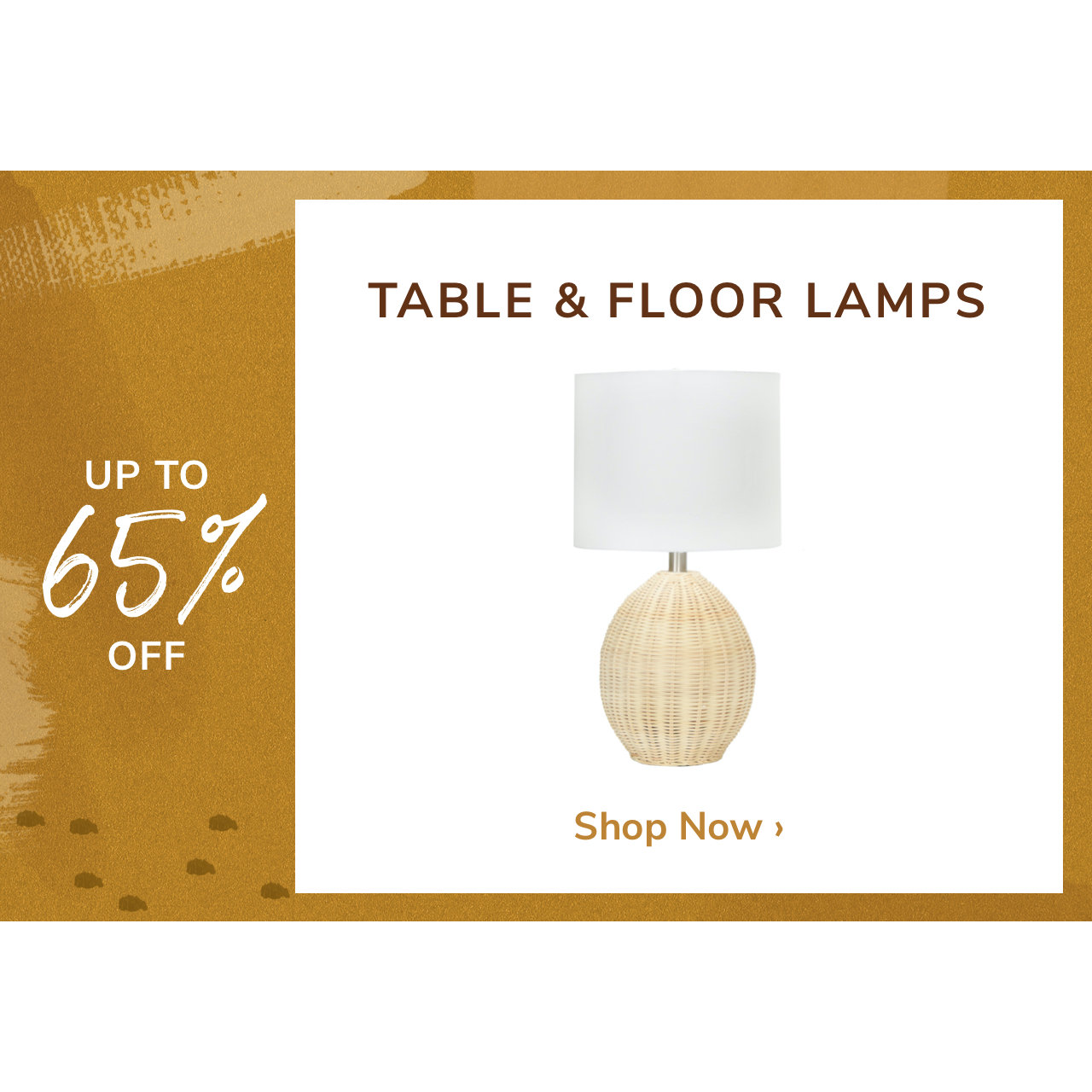 Table & Floor Lamp Sale