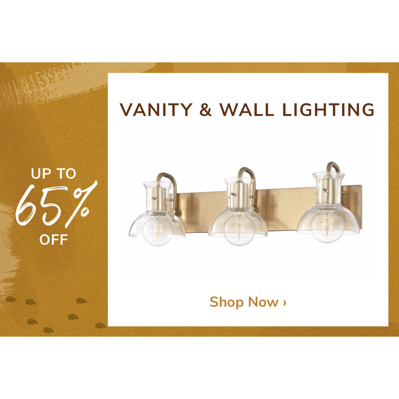 Vanity & Wall Lighting Sale