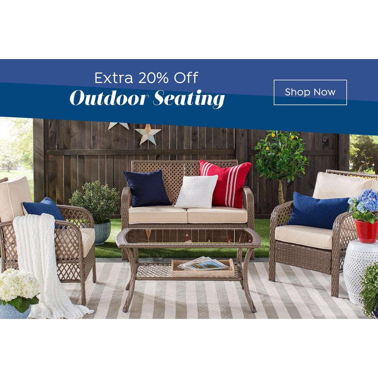 Outdoor Seating Sale