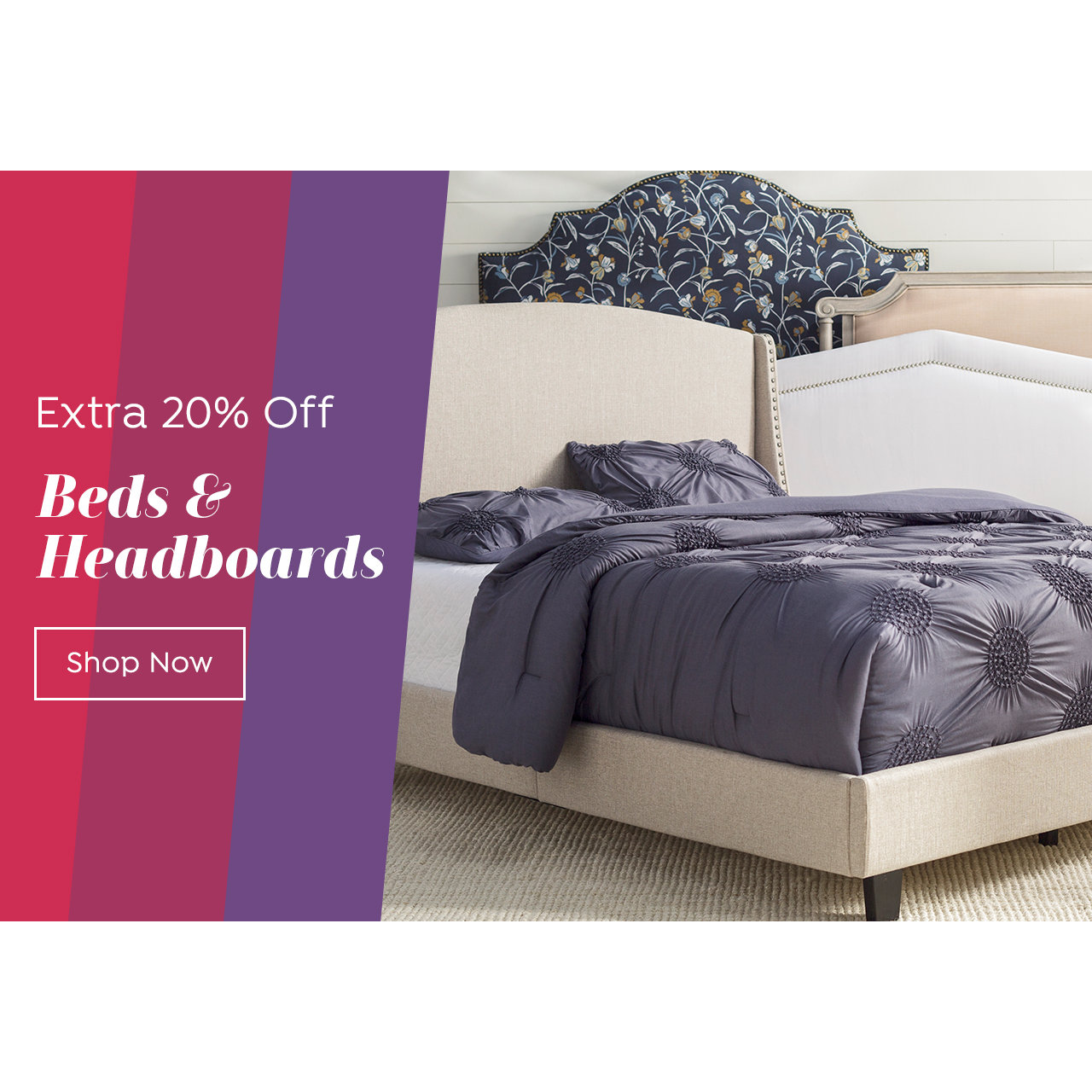 Bed & Headboard Sale