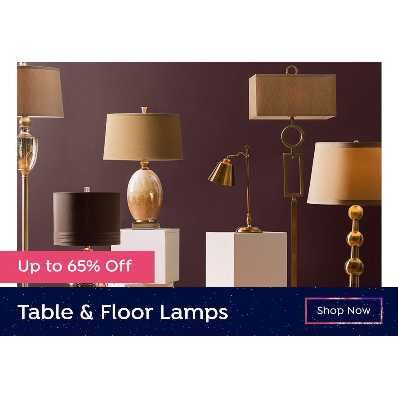 Table & Floor Lamp Sale