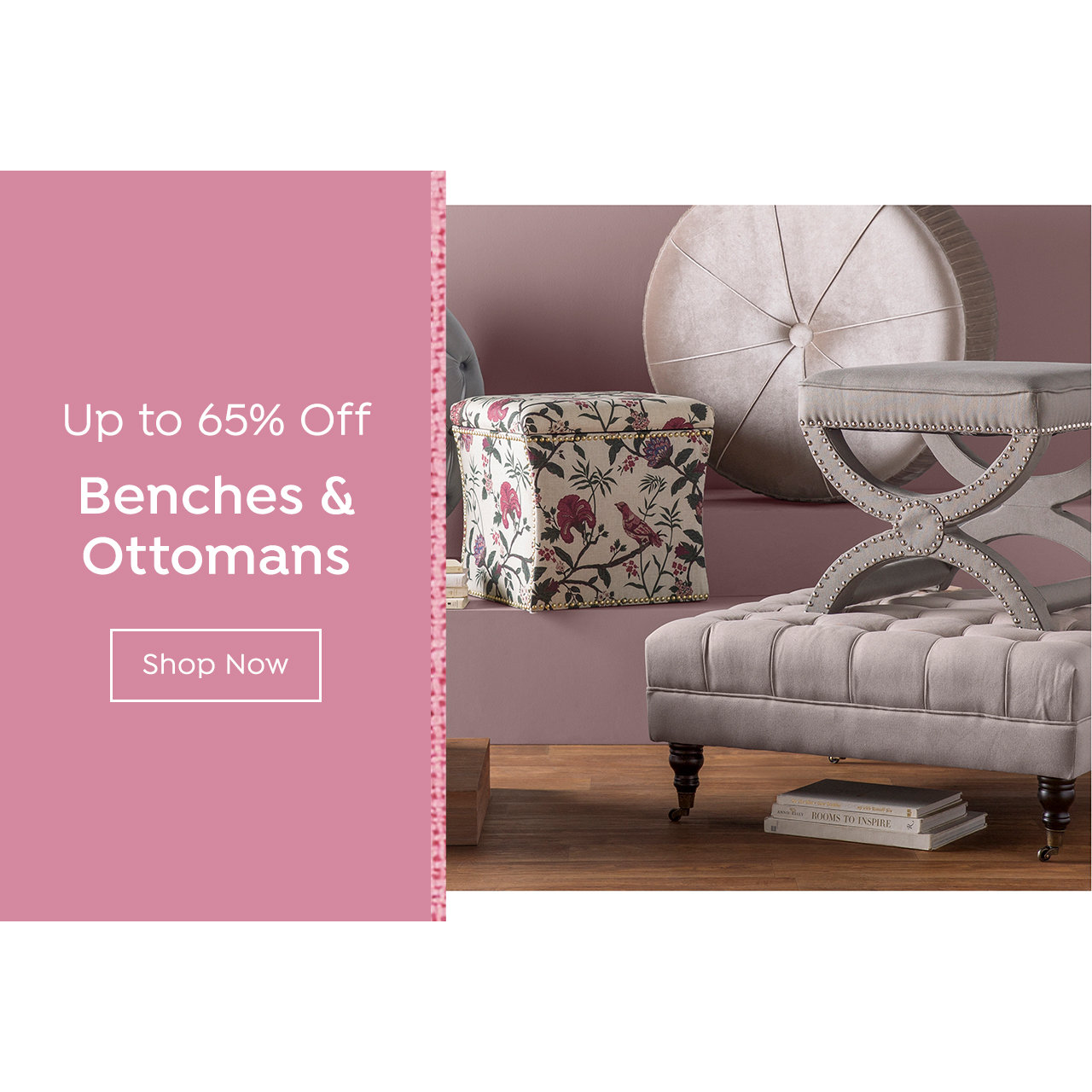 Bench & Ottoman Sale