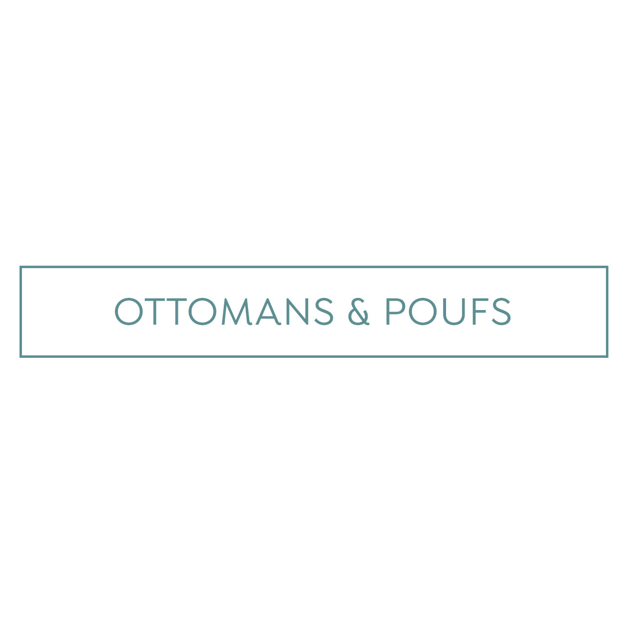 Ottoman & Pouf Sale