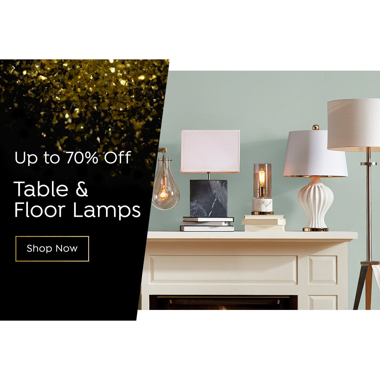 Table & Floor Lamp Sale