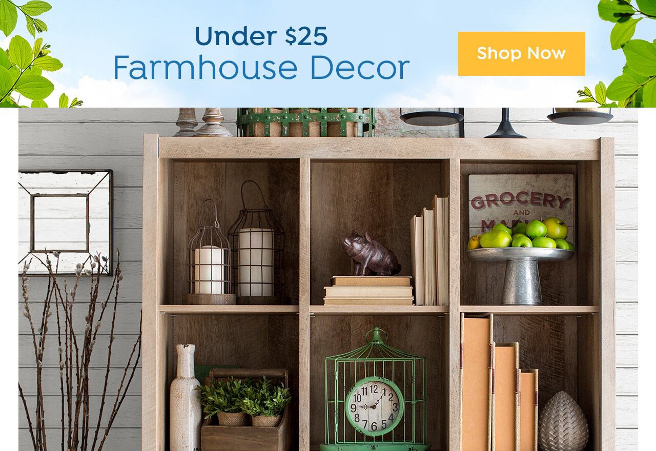 Farmhouse Decor Under $25