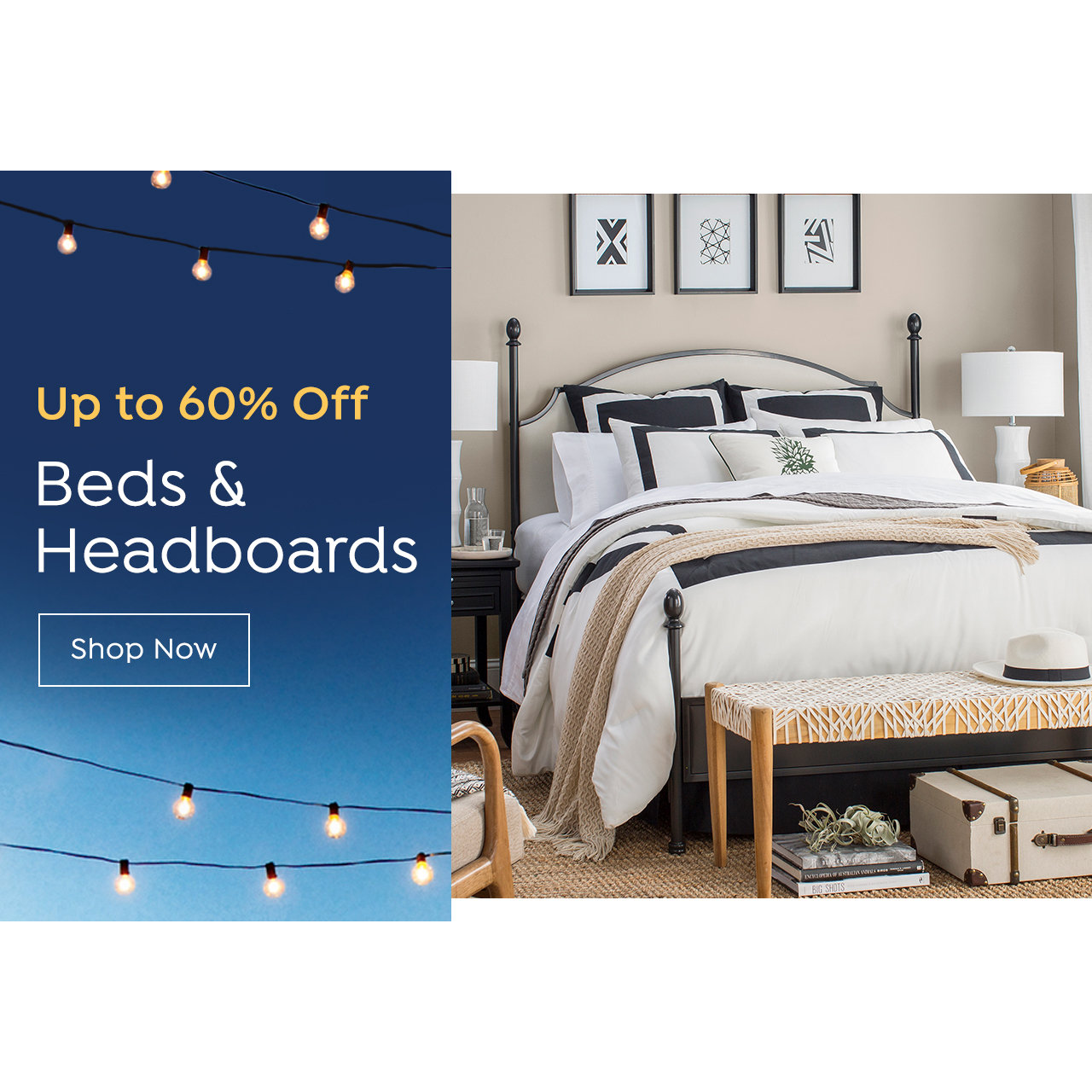 Bed & Headboard Sale