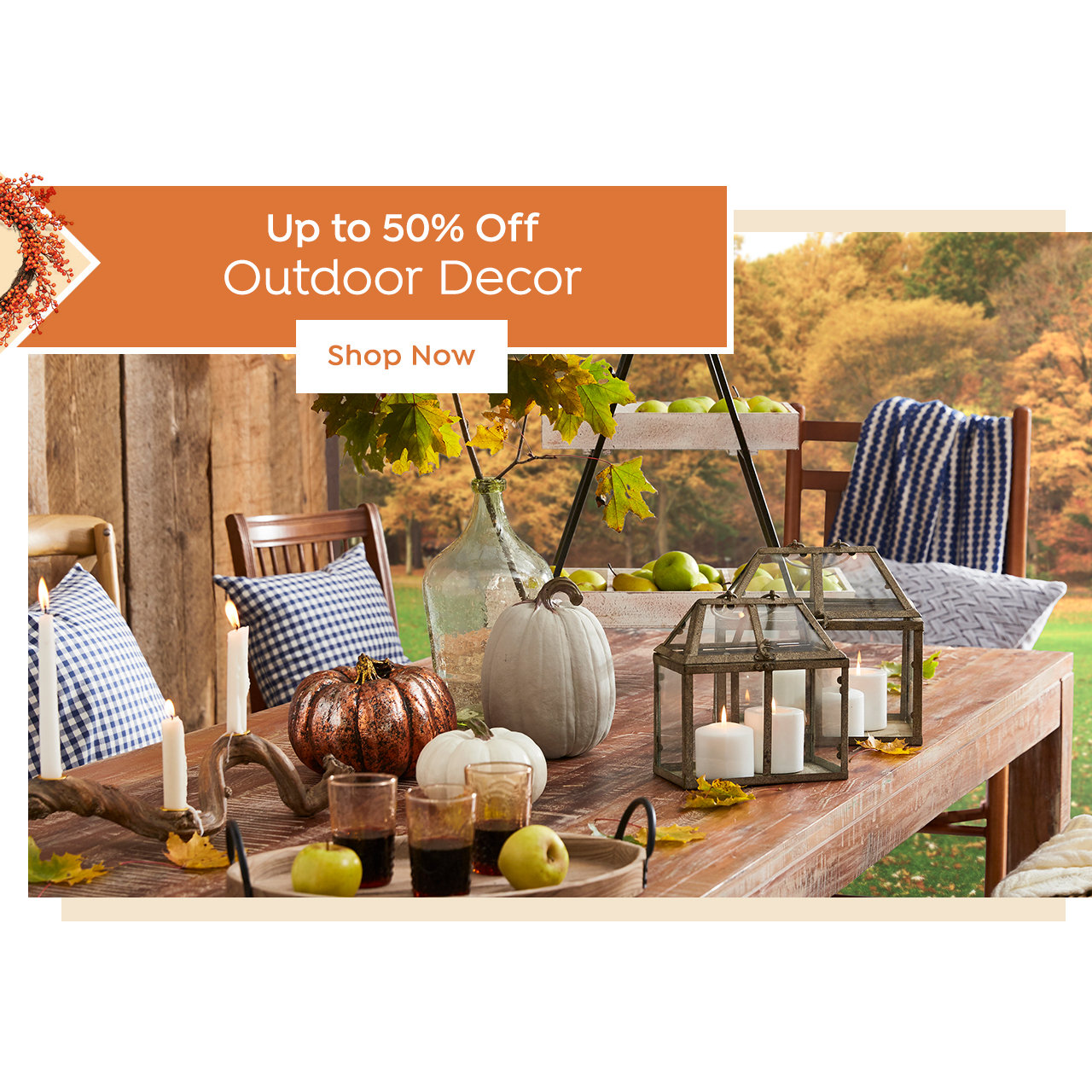 Outdoor Decor Sale