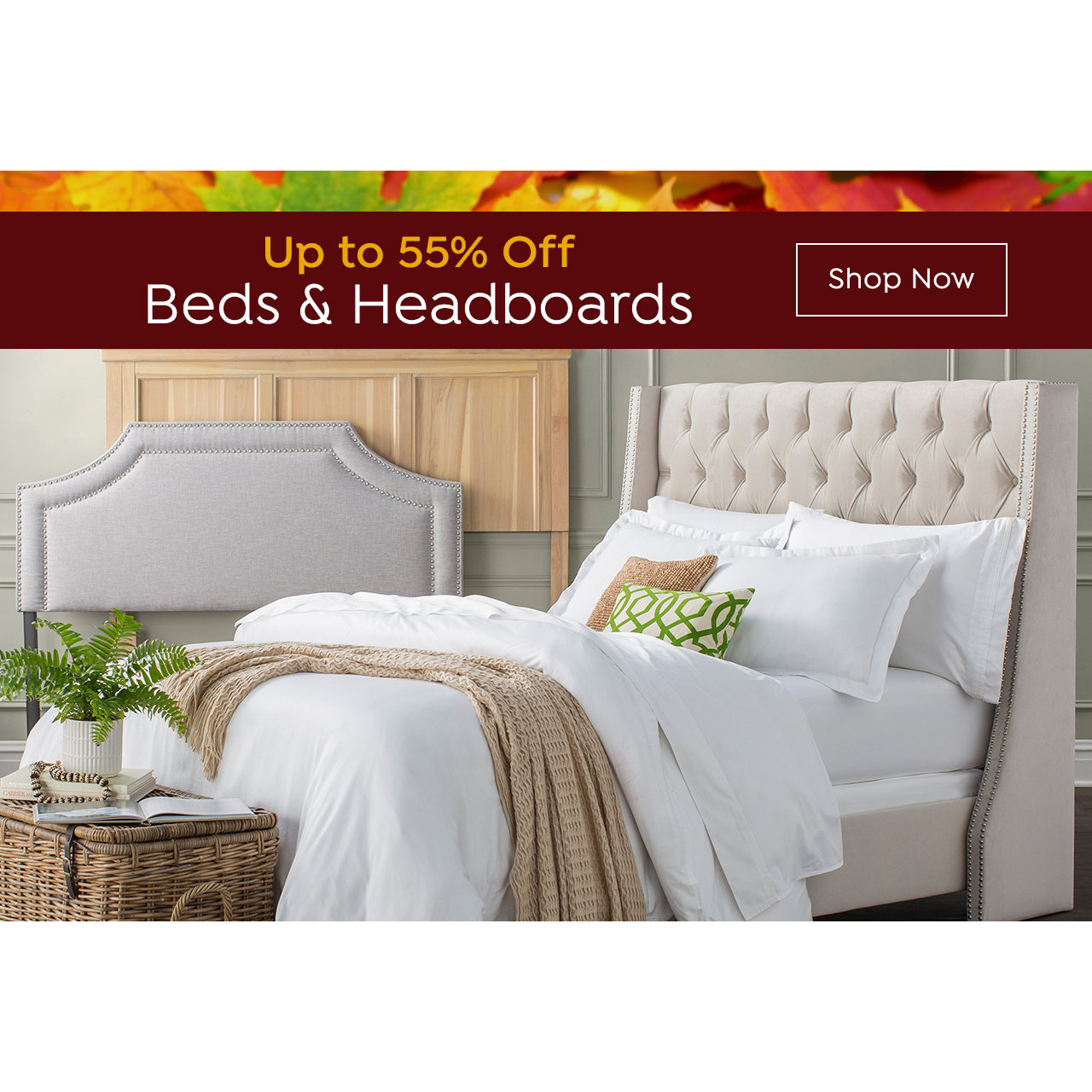 Bed & Headboard Sale