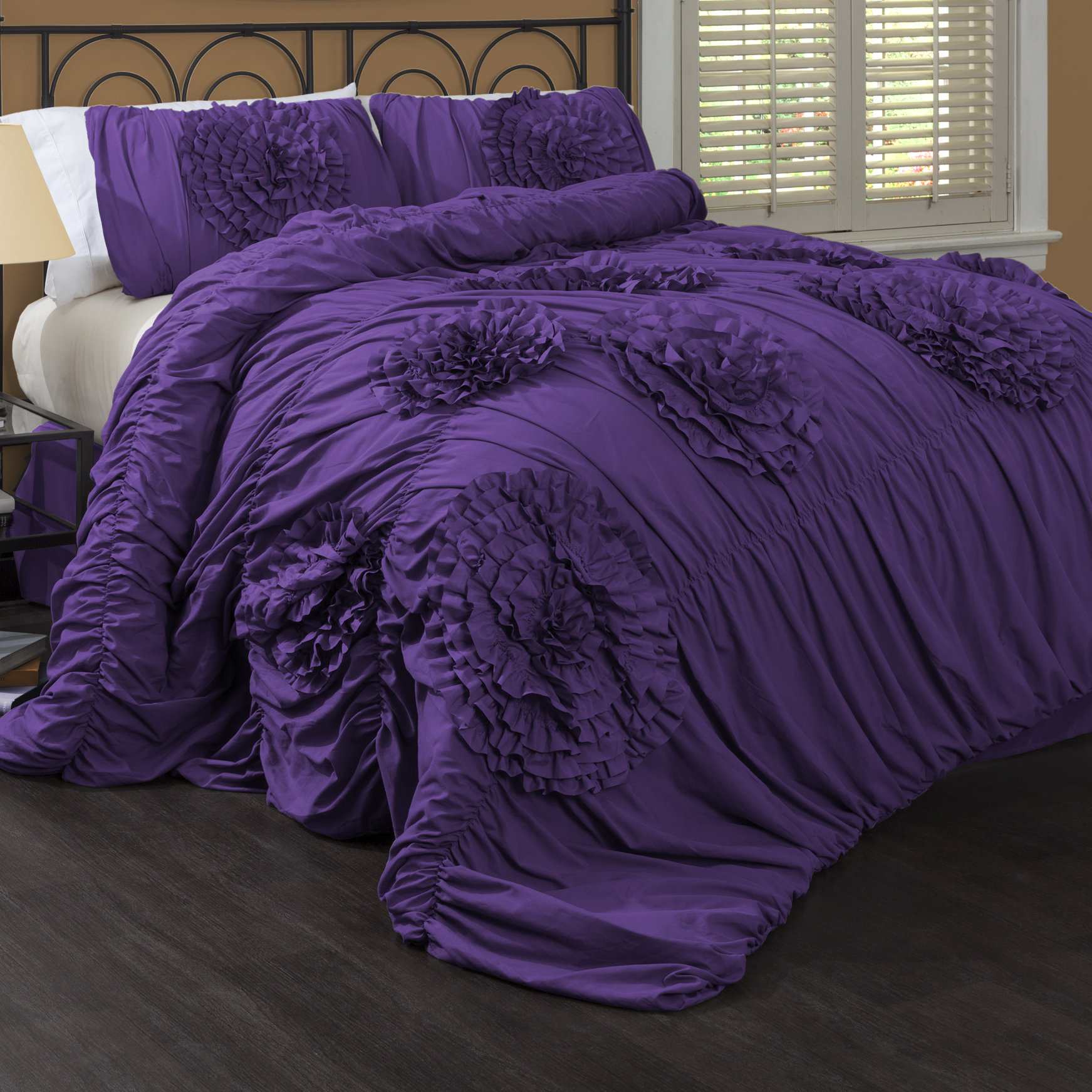 Purple Comforter Sets Purple Bedroom Ideas