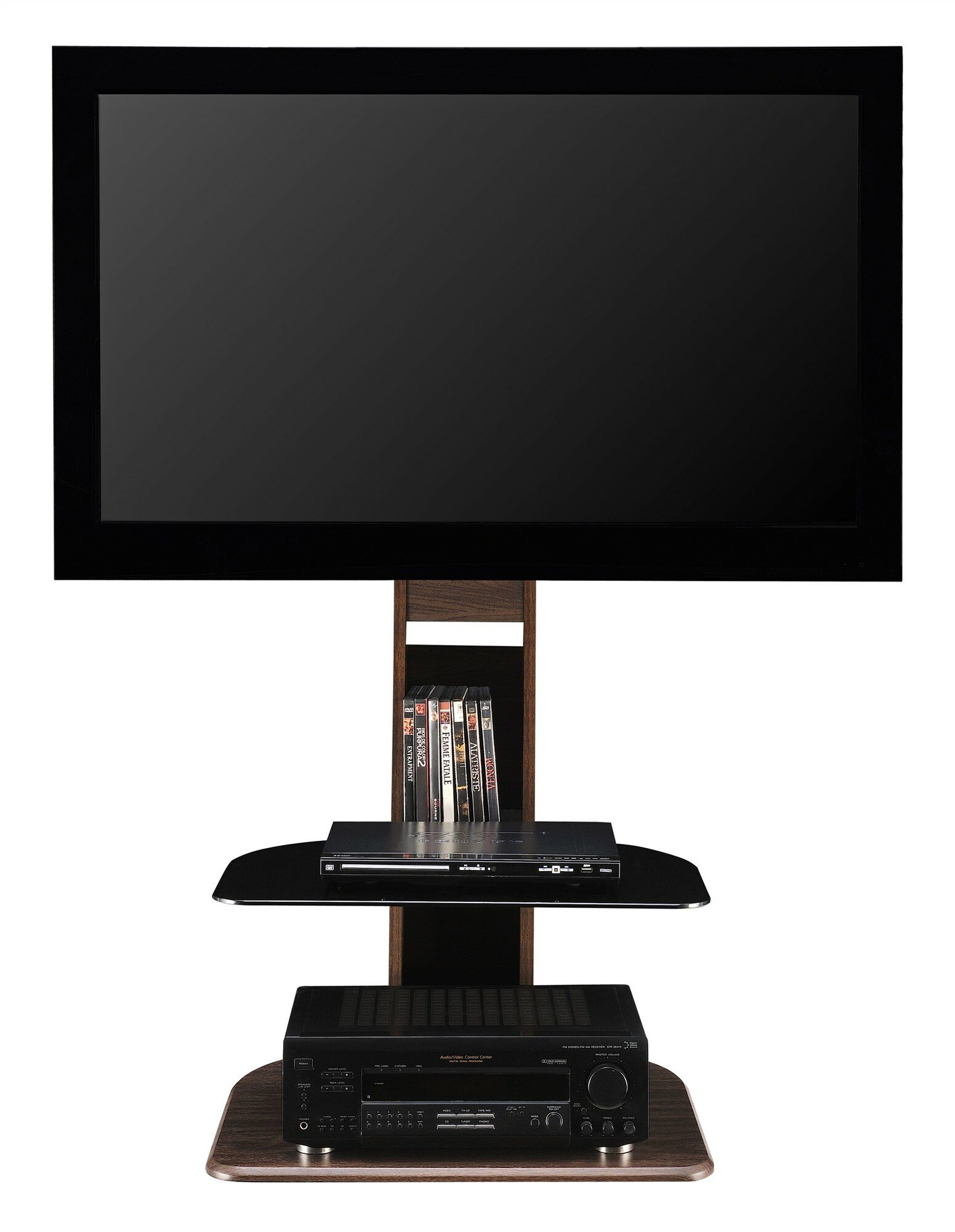 space saver tv stand