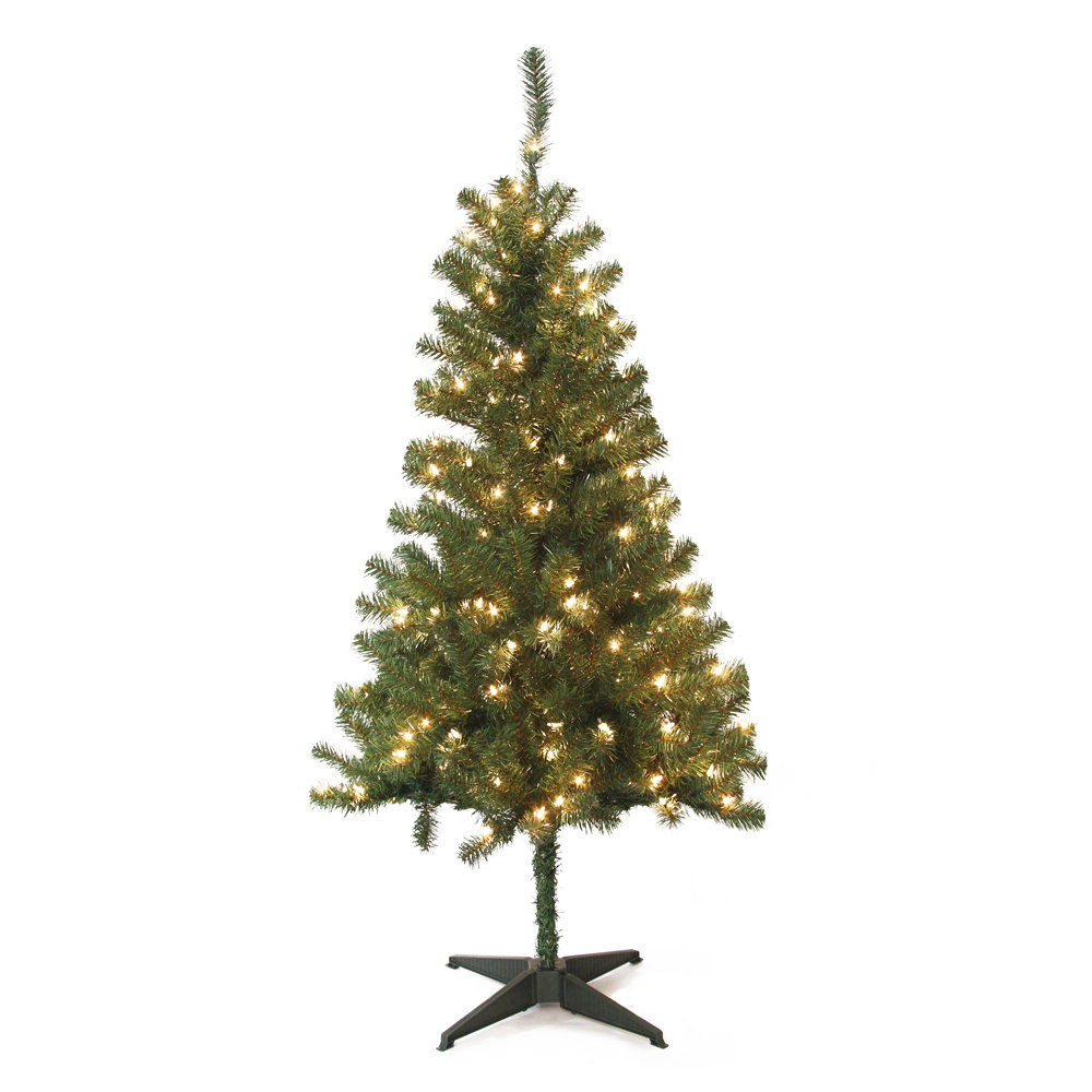 5 feet wood trail pine artificial christmas tree prelit 5 feet wood trail pine artificial christmas tree prelit