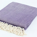 purple throw