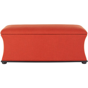 orange bench