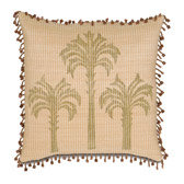 palm tree pillow