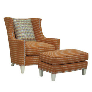 chair and ottoman