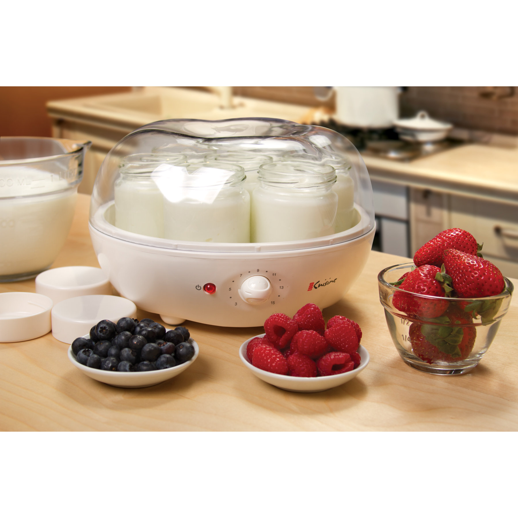 Automatic Yogurt Maker Electric Machine Ice Cream Euro Cooking Snack 1.