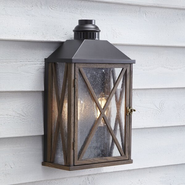 Birch Lane Sandy Bay 2-Light Outdoor Lantern Sconce