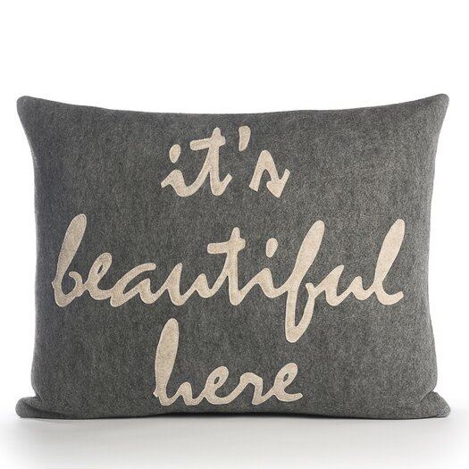 Alexandra Ferguson It's Beautiful Here Lumbar Polyester Throw Pillow ...