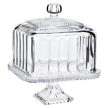 Godinger Silver Art Co Belmont Domed Cake Stand & Reviews | Wayfair