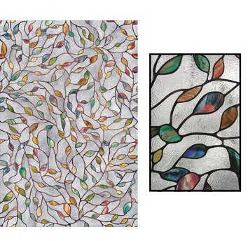 Artscape 24 x 36 Decorative New Leaf Window Film