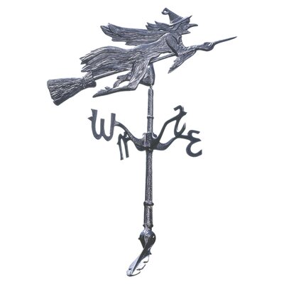 Design Toscano Wicked Witch Windblown Roof Mount Weathervane